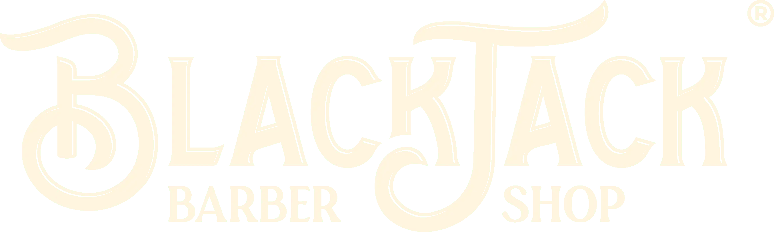 Black Jack Barber Shop Logo