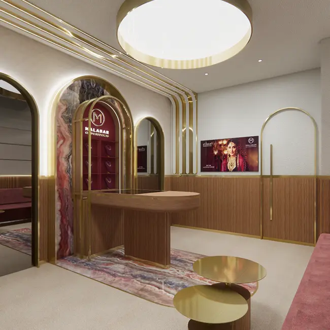 Malabar Retail Interior RAW Design Project