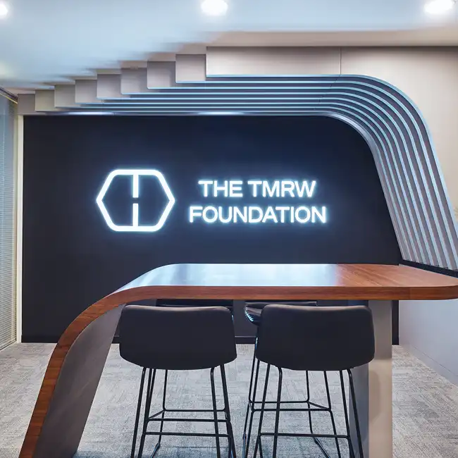 Tmrw Office Interior RAW Design Project